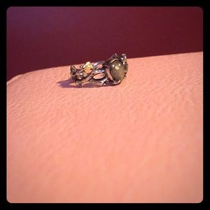 Labradorite Silver Ring